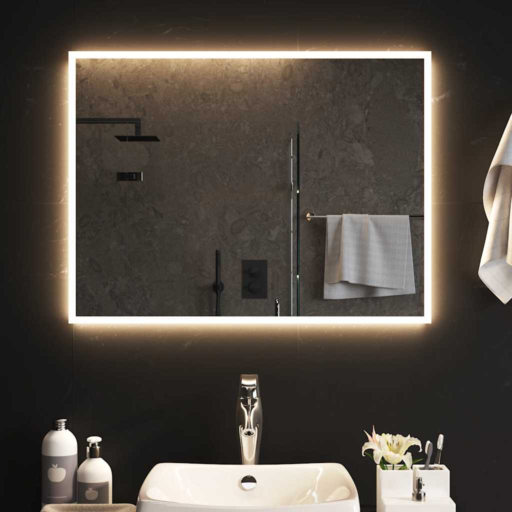 Καθρέφτης Μπάνιου με LED 80x60 εκ. - PAKOBAZAAR