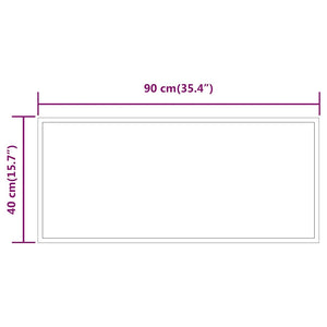 Καθρέφτης Μπάνιου με LED 90x40 εκ.