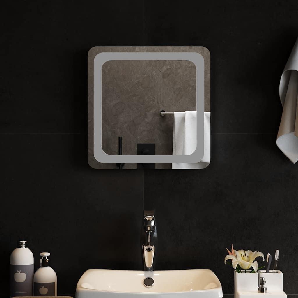 Καθρέφτης Μπάνιου με LED 40x40 εκ. - PAKOBAZAAR