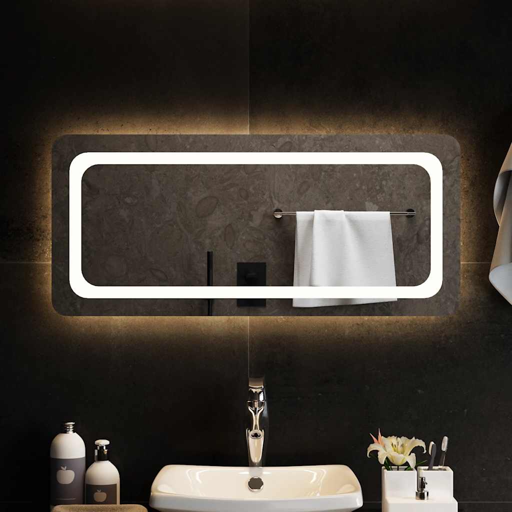 Καθρέφτης Μπάνιου με LED 90x40 εκ. - PAKOBAZAAR