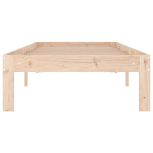 Πλαίσιο Κρεβατιού 75 x 190 εκ. από Μασίφ Ξύλο Small Single - Pakobazaar