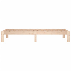 Πλαίσιο Κρεβατιού 75 x 190 εκ. από Μασίφ Ξύλο Small Single - Pakobazaar