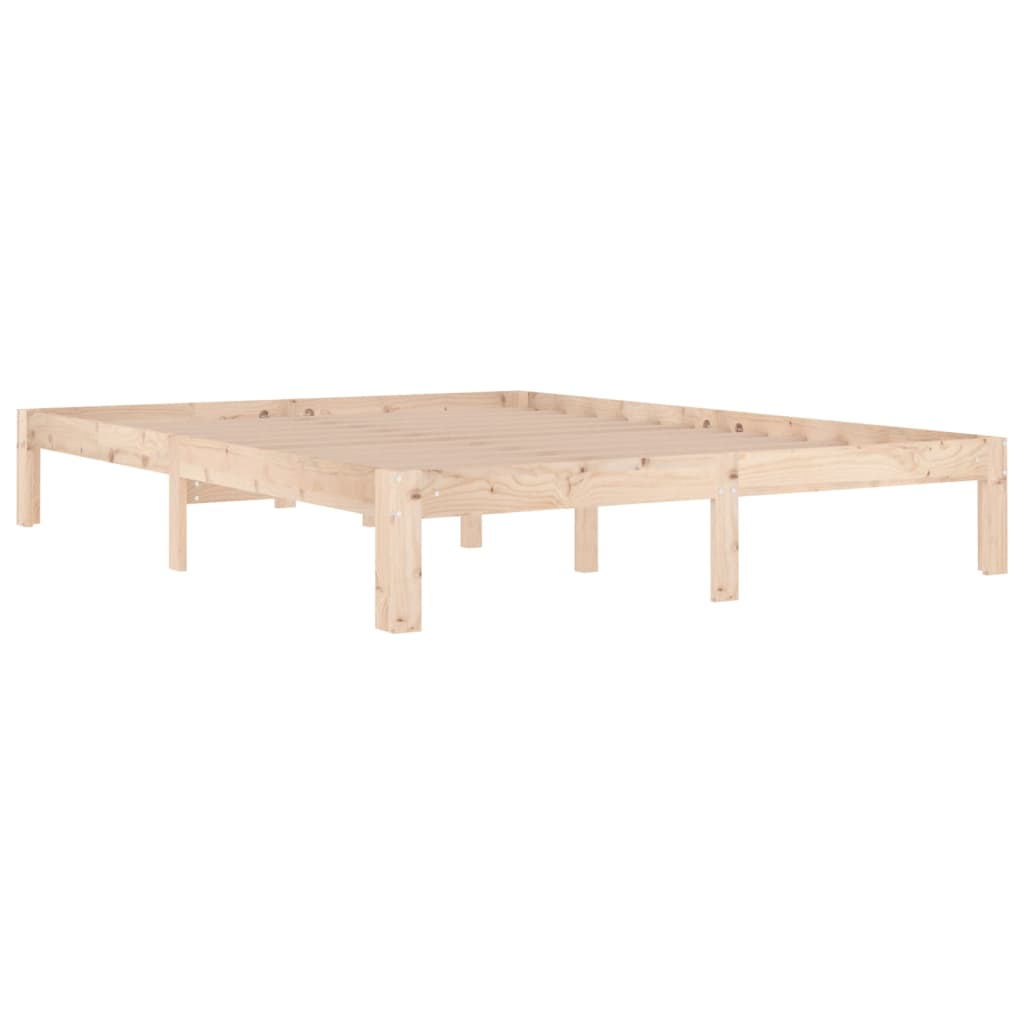 Πλαίσιο Κρεβατιού 150 x 200 εκ. Μασίφ Ξύλο King Size