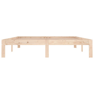 Πλαίσιο Κρεβατιού 150 x 200 εκ. Μασίφ Ξύλο King Size