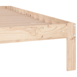 Πλαίσιο Κρεβατιού 150 x 200 εκ. Μασίφ Ξύλο King Size