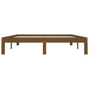 Πλαίσιο Κρεβατιού Μελί 150 x 200 εκ. Μασίφ Ξύλο King Size - Pakobazaar