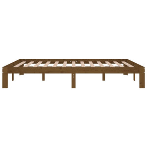 Πλαίσιο Κρεβατιού Μελί 150 x 200 εκ. Μασίφ Ξύλο King Size - Pakobazaar