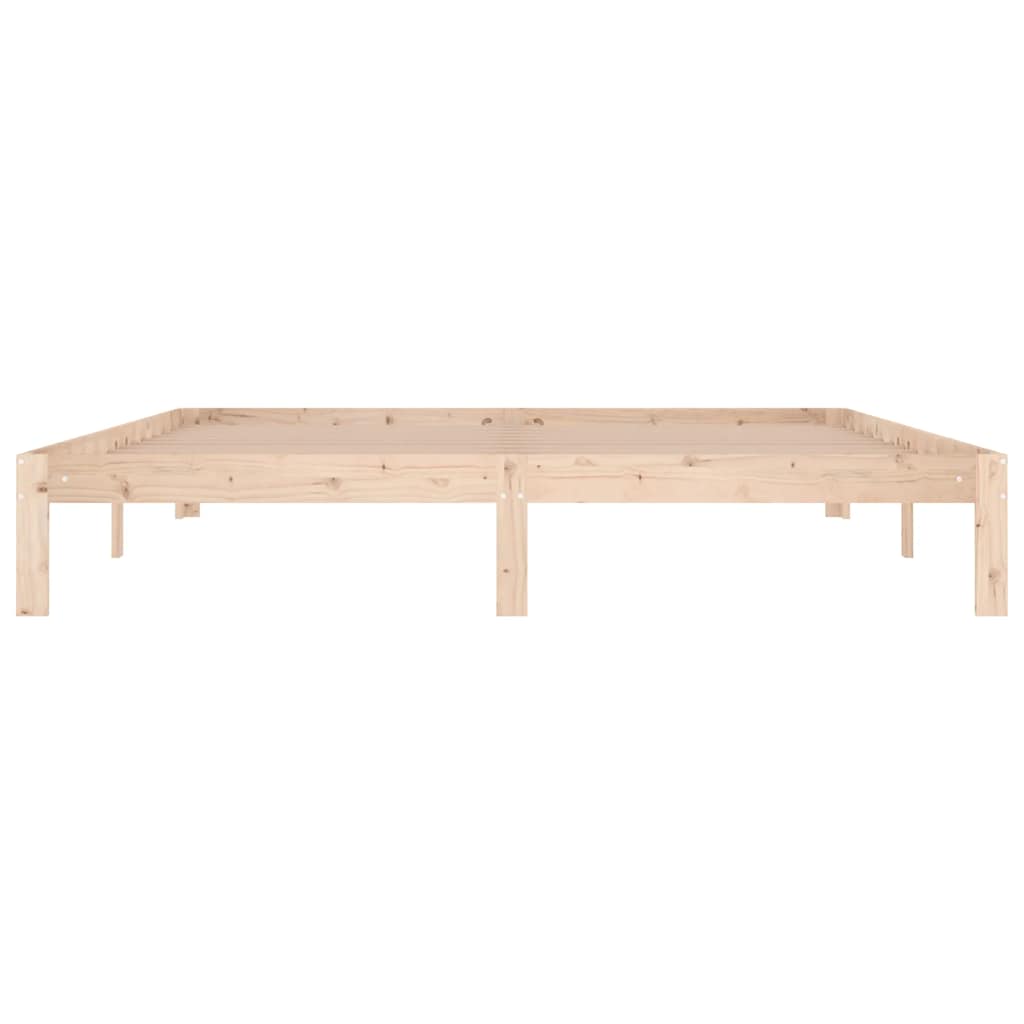 Πλαίσιο Κρεβατιού 180 x 200 εκ. Μασίφ Ξύλο Super King Size