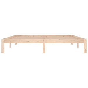 Πλαίσιο Κρεβατιού 180 x 200 εκ. Μασίφ Ξύλο Super King Size