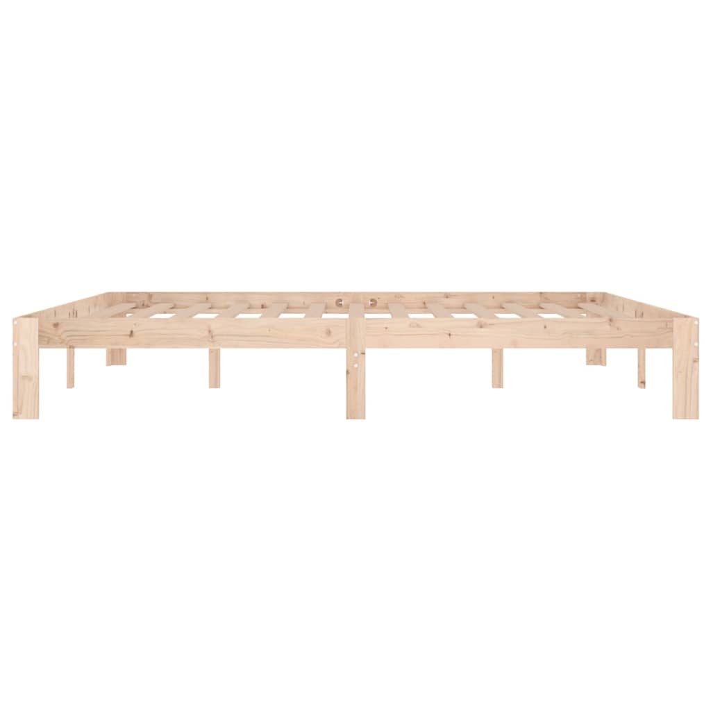 Πλαίσιο Κρεβατιού 180 x 200 εκ. Μασίφ Ξύλο Super King Size
