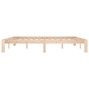 Πλαίσιο Κρεβατιού 180 x 200 εκ. Μασίφ Ξύλο Super King Size