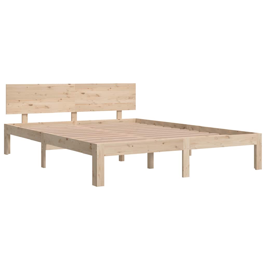 Πλαίσιο Κρεβατιού 150 x 200 εκ. Μασίφ Ξύλο King Size