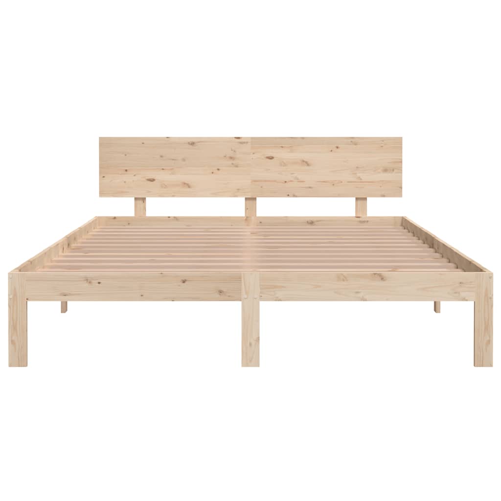 Πλαίσιο Κρεβατιού 150 x 200 εκ. Μασίφ Ξύλο King Size