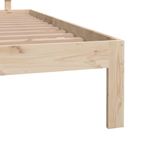 Πλαίσιο Κρεβατιού 150 x 200 εκ. Μασίφ Ξύλο King Size