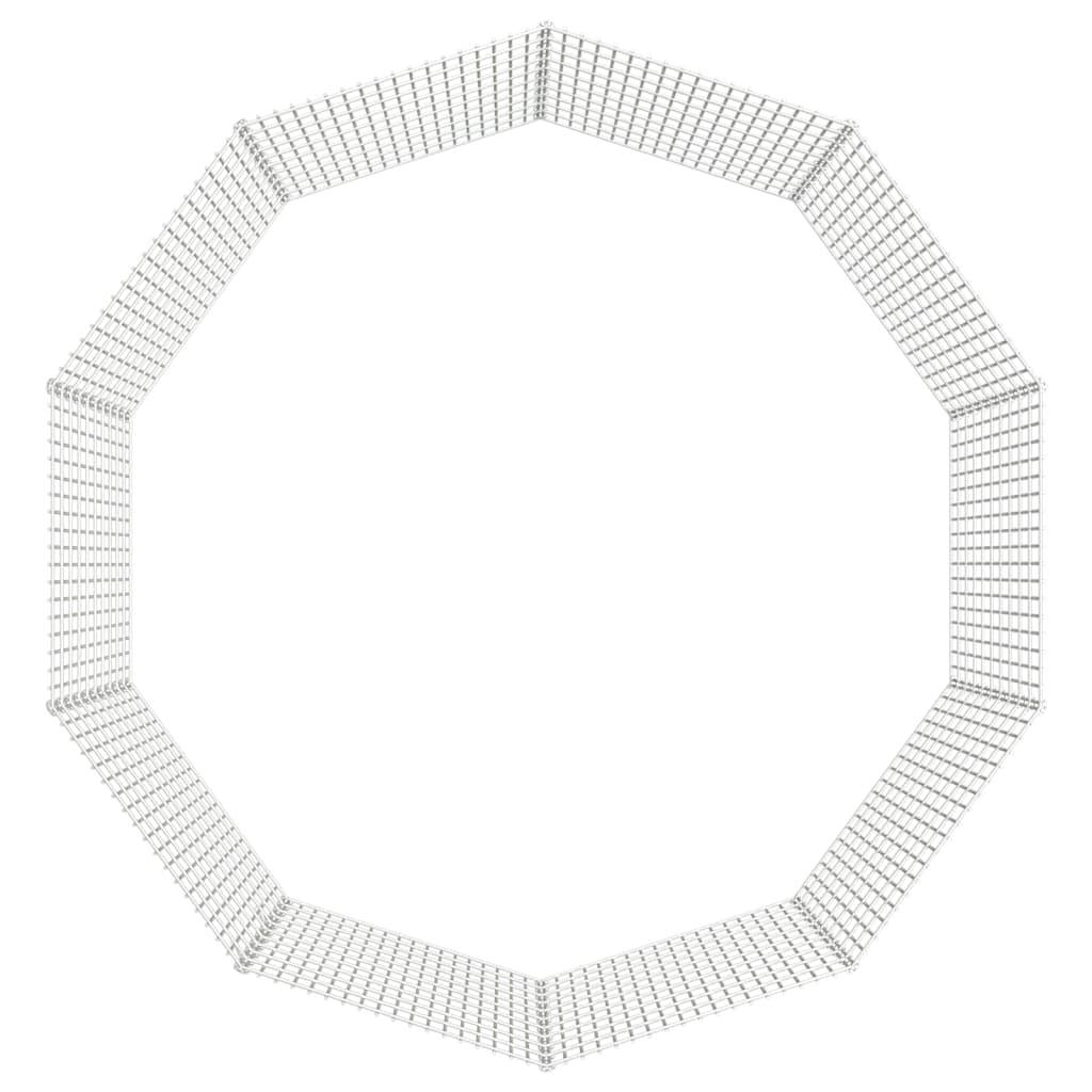 Περίφραξη Ζώων Ελεύθερης Βοσκής 10 Πάνελ 54x100εκ. Γαλβ. Σίδερο - PAKOBAZAAR