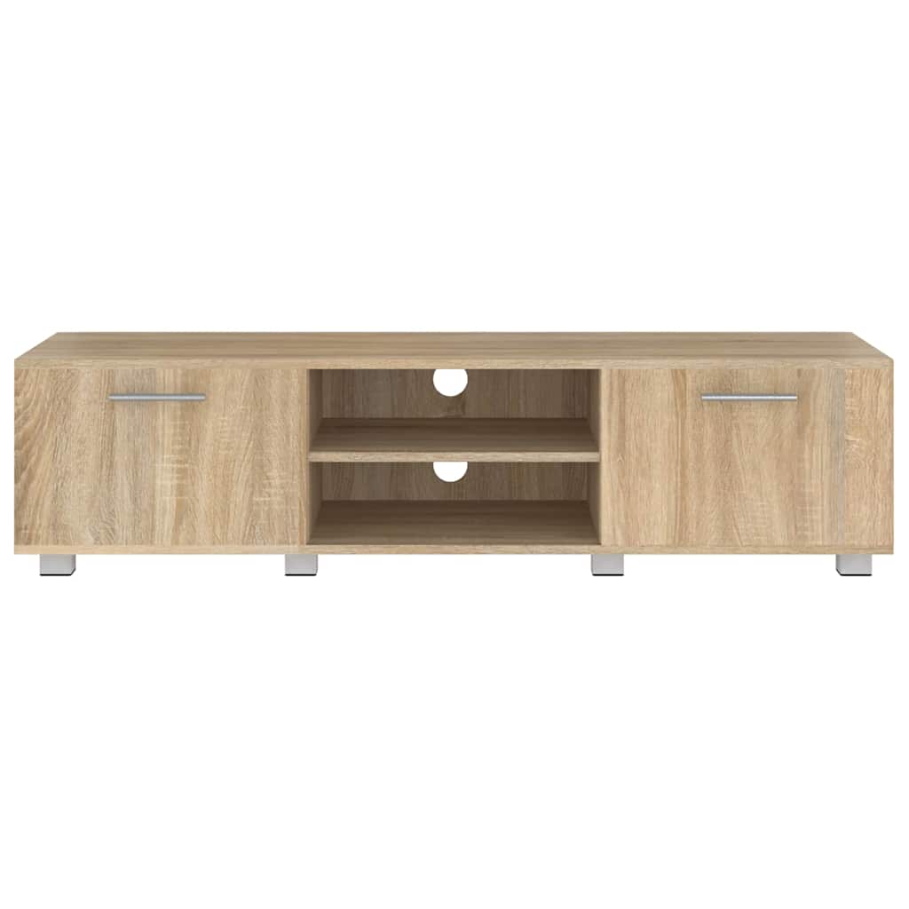 Έπιπλο Τηλεόρασης Sonoma Δρυς 140x40x35 εκ. Επεξεργασμένο Ξύλο
