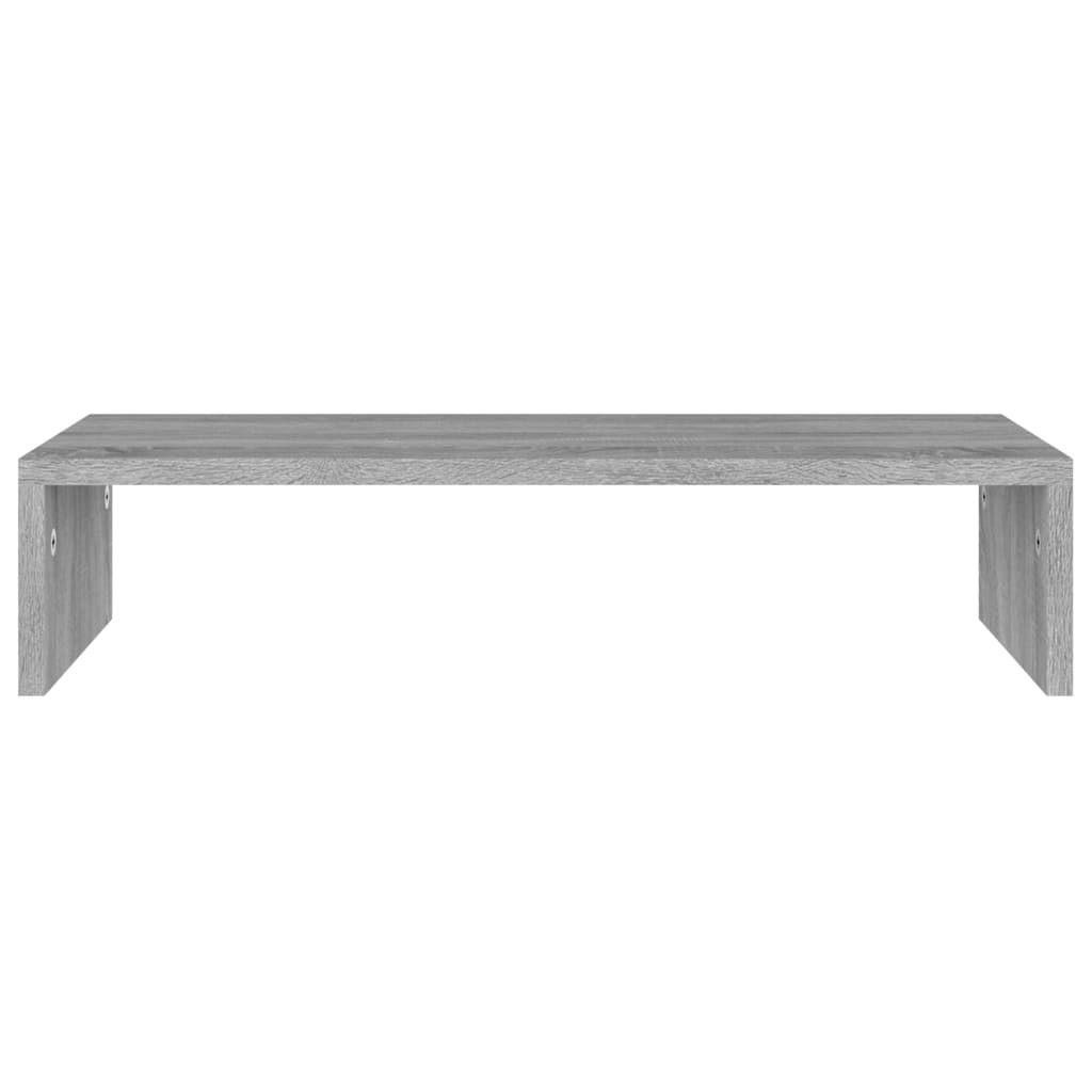 Βάση Οθόνης Γκρι Sonoma 60x23,5x12 εκ. από Επεξεργασμένο Ξύλο