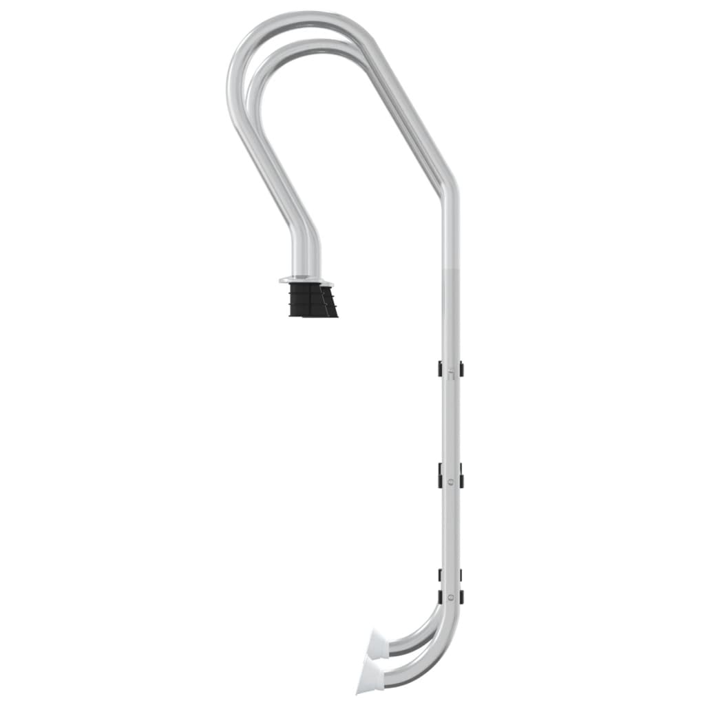 Σκάλα Πισίνας 54 x 38 x 158 εκ. από Ανοξείδωτο Ατσάλι