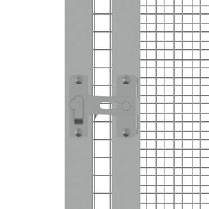 Κλουβί Πουλιών Ανθρακί 213,5x217,5x211,5 εκ Γαλβανισμένο Χάλυβα - PAKOBAZAAR