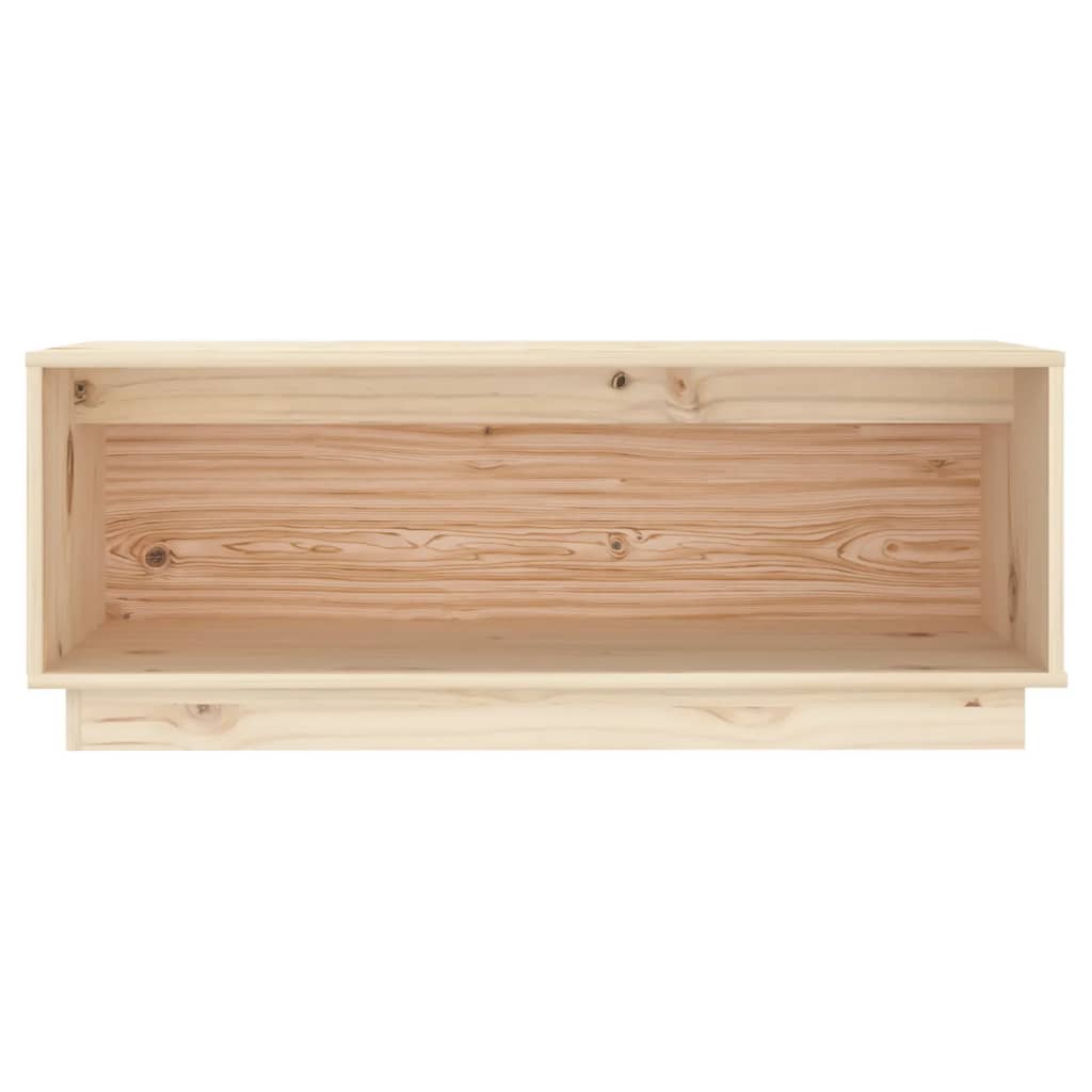 Έπιπλο Τηλεόρασης 90x35x35 εκ. από Μασίφ Ξύλο Πεύκου - Pakobazaar
