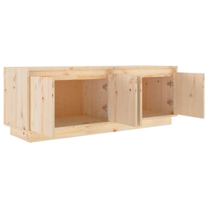 Έπιπλο Τηλεόρασης 110 x 34 x 40 εκ. από Μασίφ Ξύλο Πεύκου - Pakobazaar