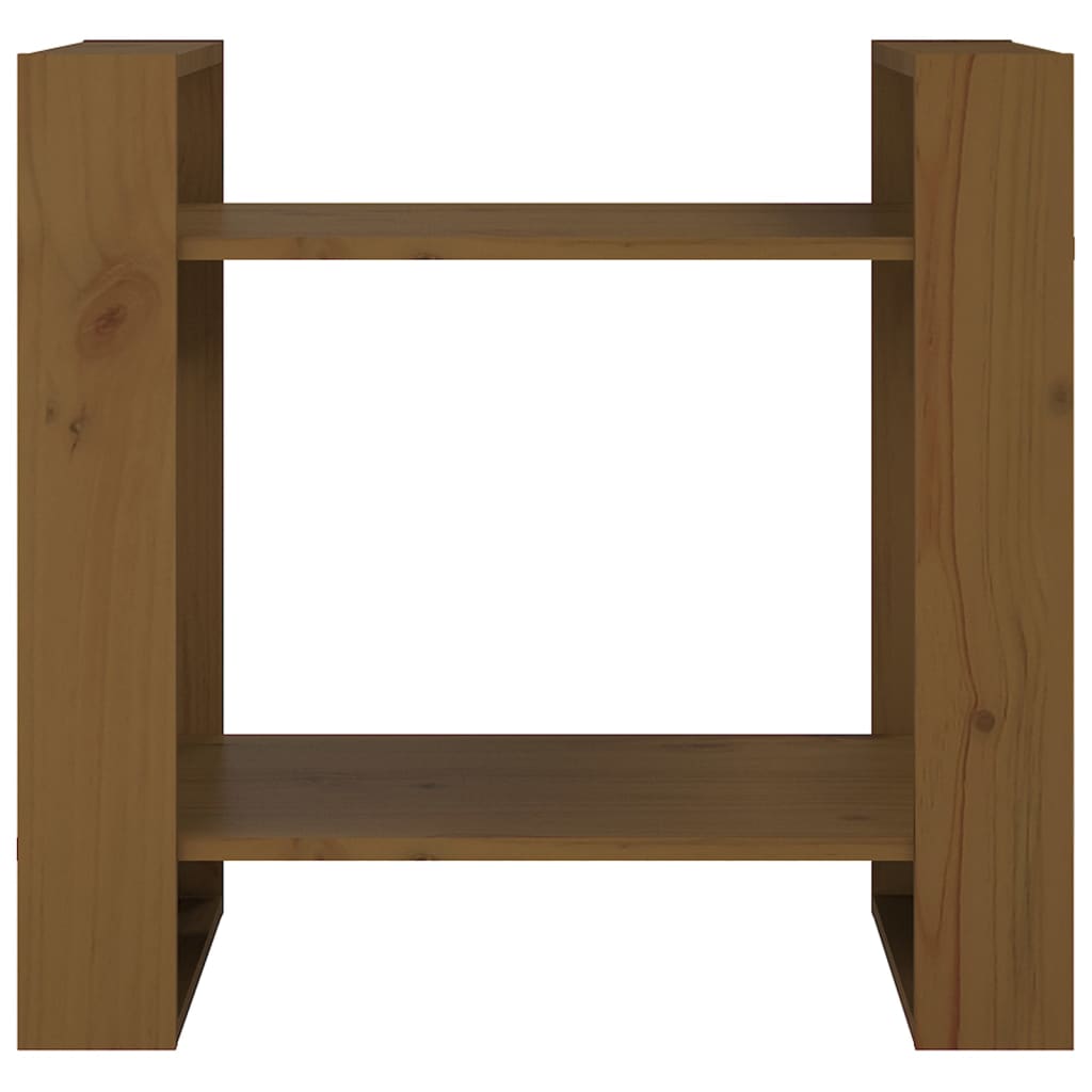 Βιβλιοθήκη/Διαχωριστικό Χώρου Μελί 60 x 35 x 57 εκ. Μασίφ Ξύλο