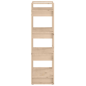 Βιβλιοθήκη/Διαχωριστικό Χώρου 60x35x125 εκ. Μασίφ Ξύλο - Pakobazaar