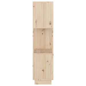 Βιβλιοθήκη/Διαχωριστικό Χώρου 51x25x101 εκ. Μασίφ Ξύλο Πεύκου
