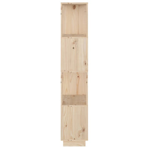 Βιβλιοθήκη/Διαχωριστικό Χώρου 51x25x132 εκ. Μασίφ Ξύλο Πεύκου