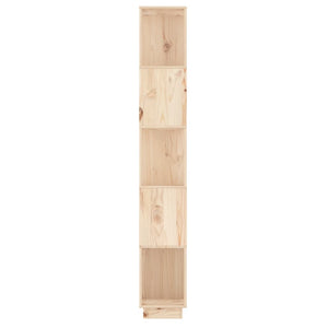 Βιβλιοθήκη/Διαχωριστικό Χώρου 51x25x163,5 εκ. Μασίφ Ξύλο Πεύκου