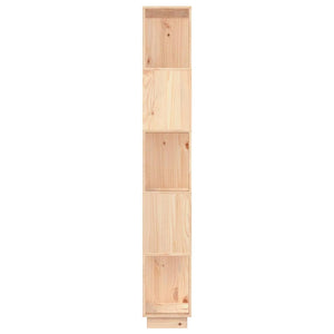 Βιβλιοθήκη/Διαχωριστικό Χώρου 80x25x163,5 εκ. Μασίφ Ξύλο Πεύκου - Pakobazaar