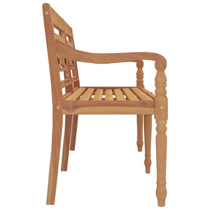 Παγκάκι Batavia 150 εκ. από Μασίφ Ξύλο Teak