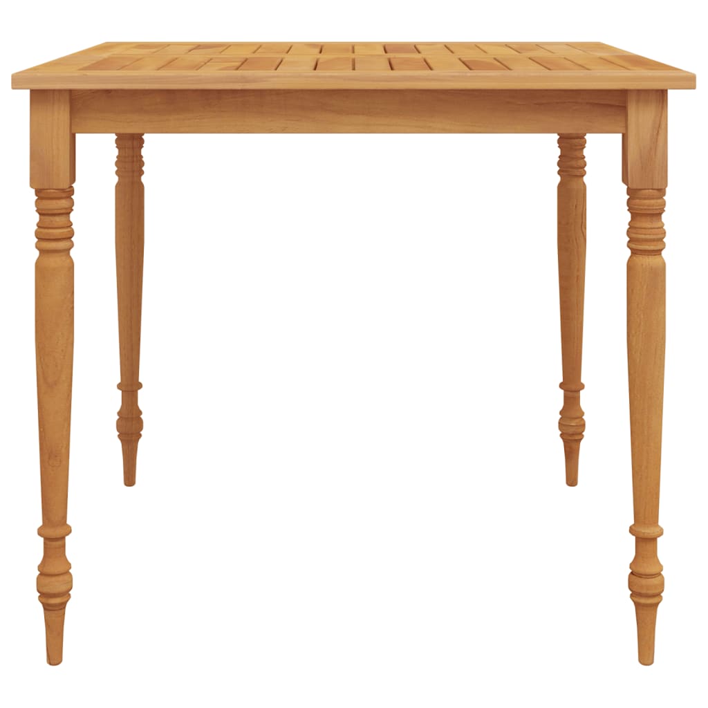 Τραπέζι Batavia 85 x 85 x 75 εκ. από Μασίφ Ξύλο Teak