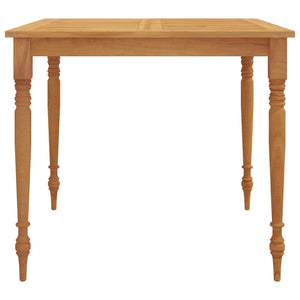 Τραπέζι Batavia 85 x 85 x 75 εκ. από Μασίφ Ξύλο Teak