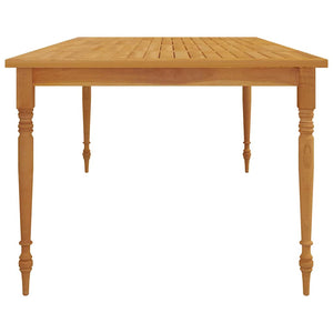 Τραπέζι Batavia 200 x 100 x 75 εκ. από Μασίφ Ξύλο Teak