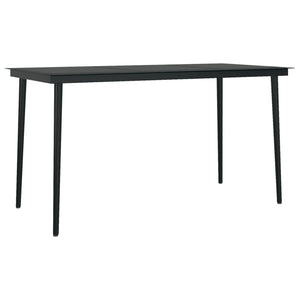 Σετ Τραπεζαρίας Κήπου 5 Τεμαχίων Ανθρακί - PAKOBAZAAR