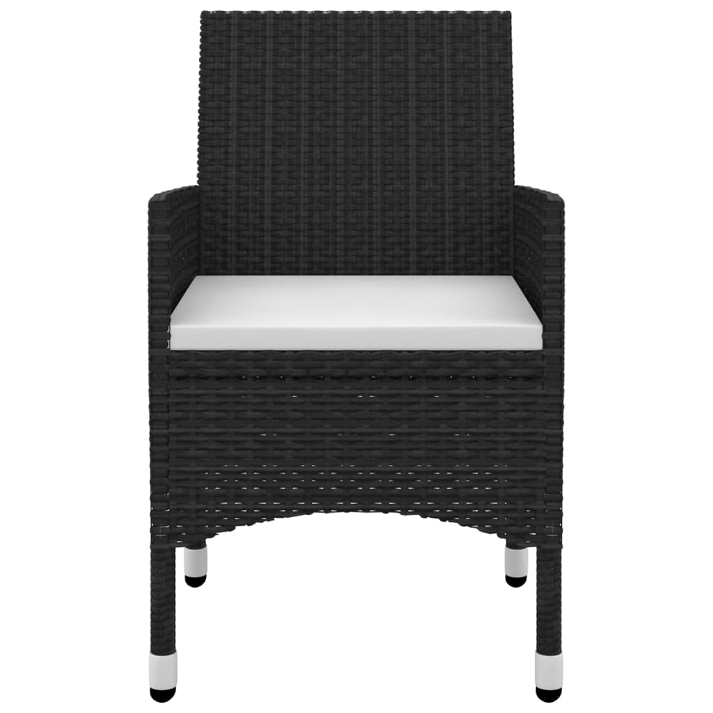 v Σετ Τραπεζαρίας Κήπου 9 τεμ. Συνθ. Ρατάν/Γυαλί με Μαξιλάρια - PAKOBAZAAR