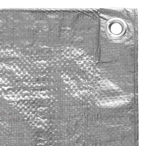 Μουσαμάς Γκρι 90 γρ./μ.² 6x10 μ. από HDPE