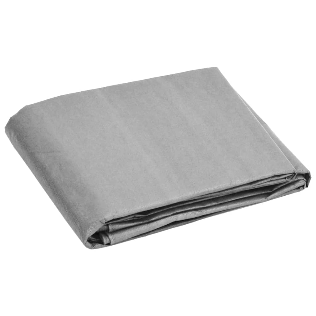 Μουσαμάς Γκρι 180 γρ./μ.² 3 x 4 μ. από HDPE - PAKOBAZAAR