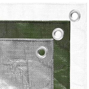 Μουσαμάς Πράσινος 180 γρ./μ.² 4x8 μ. από HDPE - PAKOBAZAAR