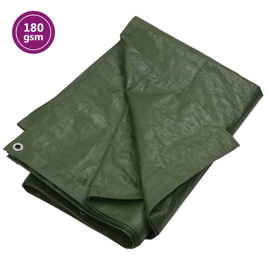 Μουσαμάς Πράσινος 180 γρ./μ.² 6x10 μ. από HDPE - Pakobazaar