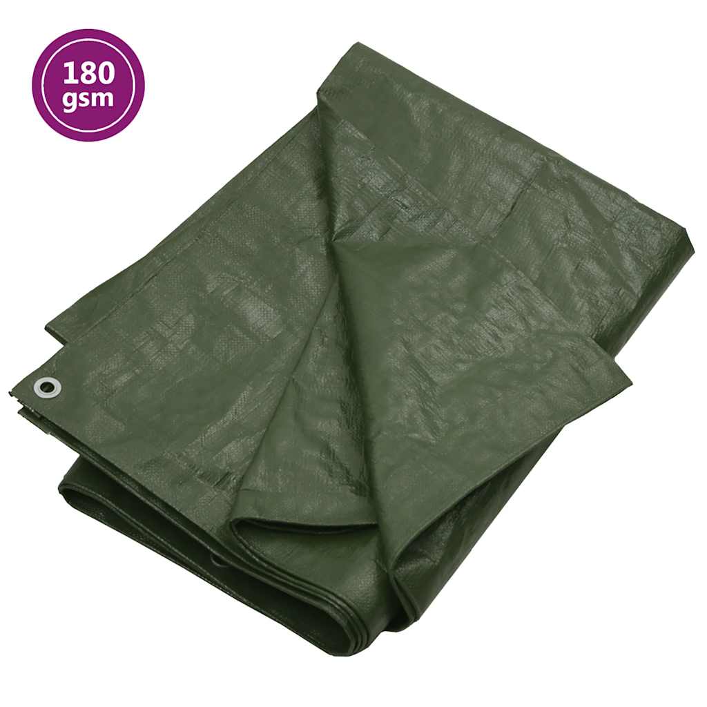 Μουσαμάς Πράσινος 180 γρ./μ.² 8x8 μ. από HDPE - PAKOBAZAAR