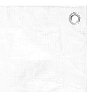 Μουσαμάς Λευκός 180 γρ./μ.² 4x4 μ. από HDPE - PAKOBAZAAR