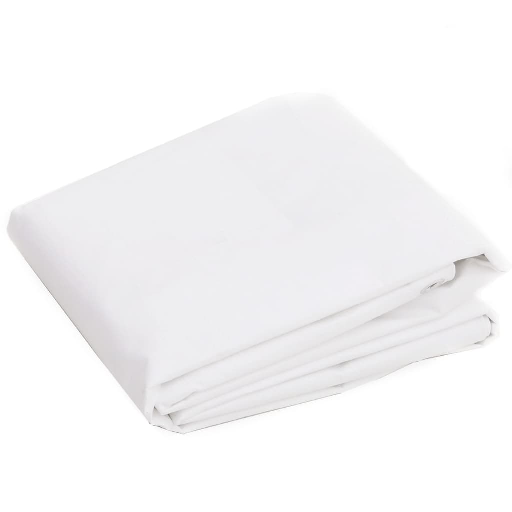 Μουσαμάς Λευκός 260 γρ./μ.² 4x6 μ. από HDPE - PAKOBAZAAR