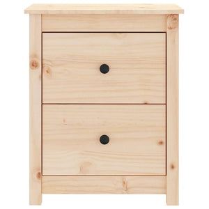 Κομοδίνα 2 τεμ. 50 x 35 x 61,5 εκ. από Μασίφ Ξύλο Πεύκου - Pakobazaar