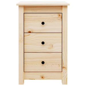 Κομοδίνο 40 x 35 x 61,5 εκ. από Μασίφ Ξύλο Πεύκου - Pakobazaar