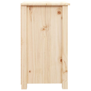 Κομοδίνο 40 x 35 x 61,5 εκ. από Μασίφ Ξύλο Πεύκου - Pakobazaar