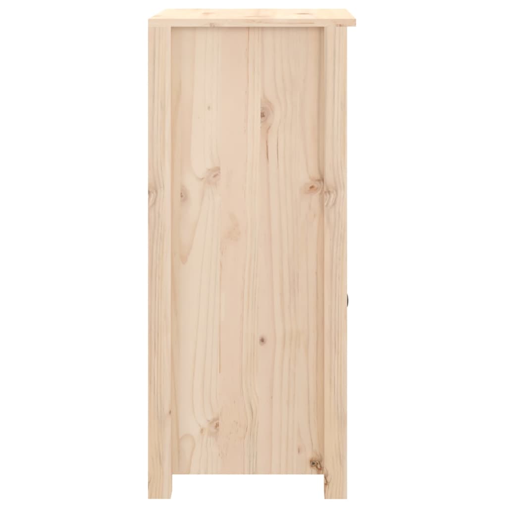 Ντουλάπια 2 τεμ. 40x35x80 εκ. από Μασίφ Ξύλο Πεύκου - Pakobazaar