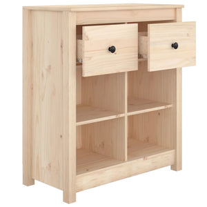 Μπουφές 70 x 35 x 80 εκ. από Μασίφ Ξύλο Πεύκου - Pakobazaar