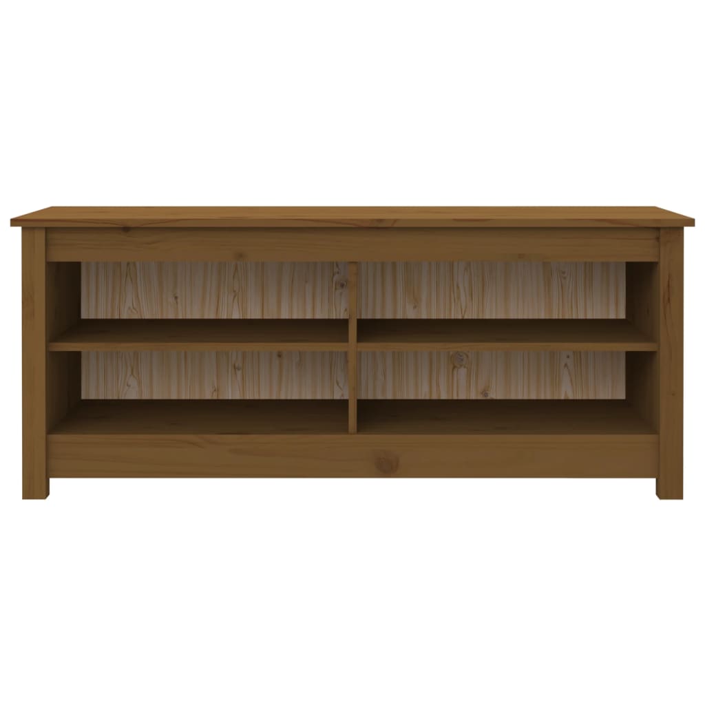 Παπουτσοθήκη Μελί 110x38x45,5 εκ. από Μασίφ Ξύλο Πεύκου - Pakobazaar